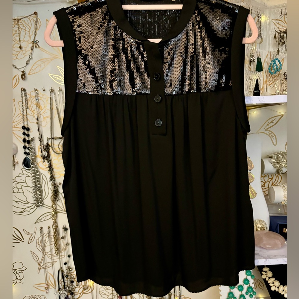 Eli Tahari top size Large